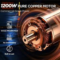 Thumbnail for Stainless Steel 4-in-1 1200W Food Processor Home Depot ©