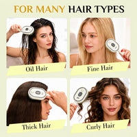 Thumbnail for ICONIC™ 4-in-1 ELECTRIC HAIR MASSAGE KERATIN BRUSH