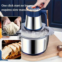 Thumbnail for Stainless Steel 4-in-1 1200W Food Processor Home Depot ©