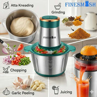 Thumbnail for Stainless Steel 4-in-1 1200W Food Processor Home Depot ©